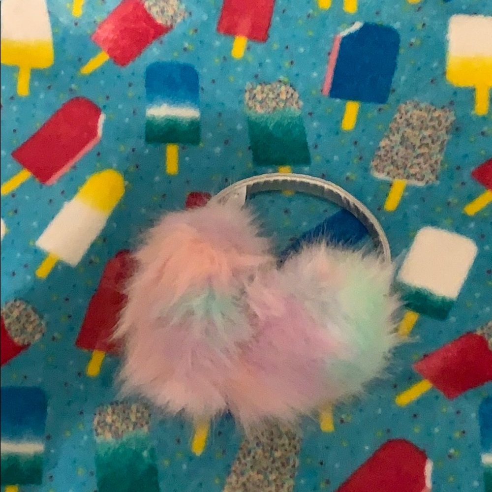 Girls furry earmuffs